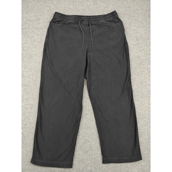 Athleta Pants - Athleta Pants Womens XL Gray Straight Leg Sweatpants Drawstring Waist Stretch